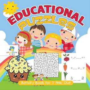 Educational Puzzles Activity Book for 7 Year Old de Educando Kids