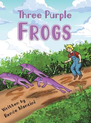 Three Purple Frogs de Renée Mancini