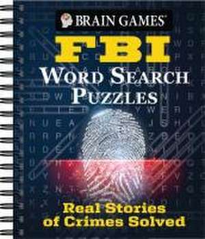 Brain Games - FBI Word Search Puzzles de Publications International Ltd