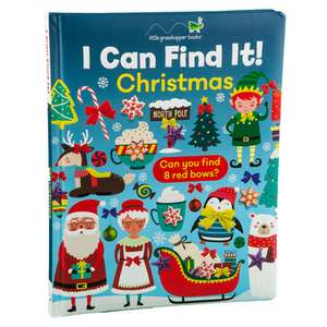 I Can Find It! Christmas (Large Padded Board Book) de Little Grasshopper Books