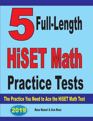 5 Full-Length Common Core Grade 8 Math Practice Tests de Reza Nazari