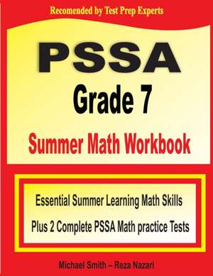 PSSA Grade 7 Summer Math Workbook de Michael Smith