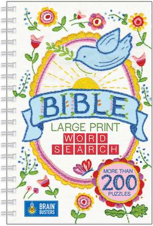 Bible Large Print Word Search de Parragon Books