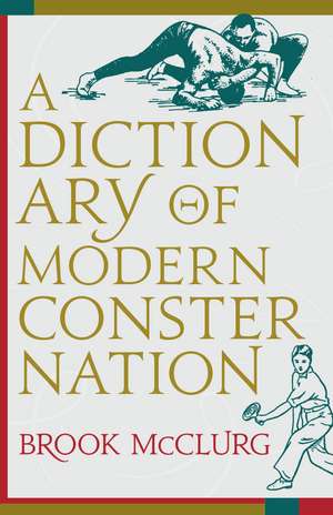 A Dictionary of Modern Consternation de Brook McClurg