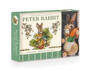 The Peter Rabbit Plush Gift Set (The Revised Edition): Includes the Classic Edition Board Book + Plush Stuffed Animal Toy Rabbit Gift Set de Beatrix Potter