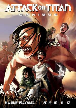 Attack on Titan Omnibus 4 (Vol. 10-12) de Hajime Isayama