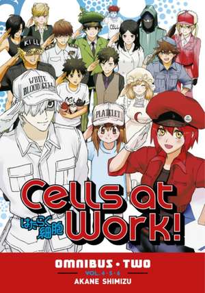 Cells at Work! Omnibus 2 (Vols. 4-6) de Akane Shimizu