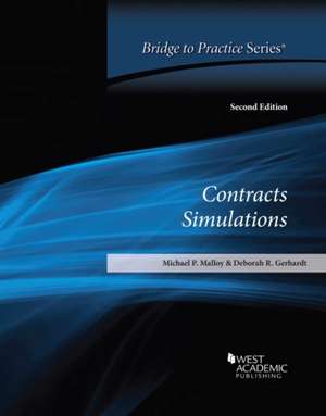 Contracts Simulations de Deborah R. Gerhardt