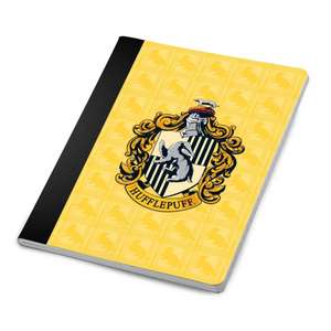 Hufflepuff Notebook and Page Clip Set de Insight Editions