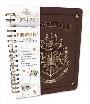 Harry Potter: Hogwarts 12-Month Undated Planner de Insights