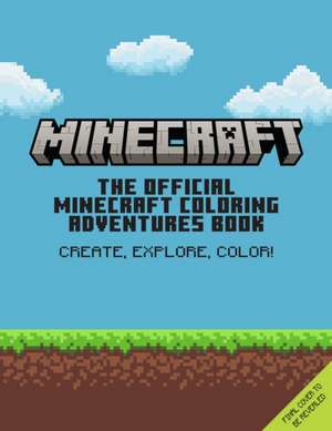 Insight Editions: Official Minecraft Coloring Adventures Boo de Insight Editions