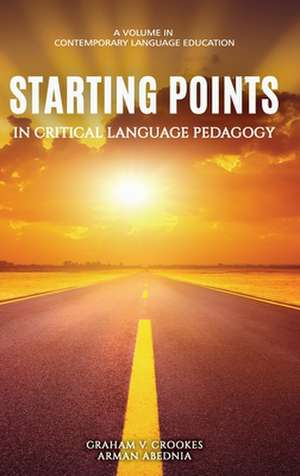 STARTING POINTS IN CRITICAL LANGUAGE PED de CROOKES ABEDNIA