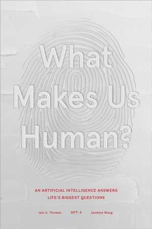 What Makes Us Human de Iain S Thomas