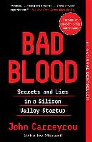 Bad Blood de John Carreyrou