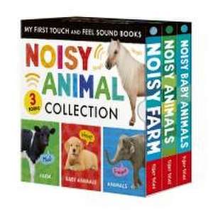 Noisy Animal 3-Book Boxed Set: My First Touch and Feel Sound Books de Tiger Tales