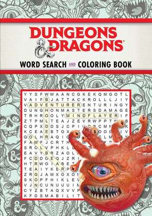 Dungeons & Dragons Word Search and Coloring de Editors of Thunder Bay Press