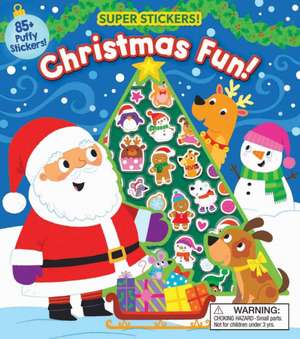 Christmas Super Puffy Stickers! Christmas Fun! de Maggie Fischer