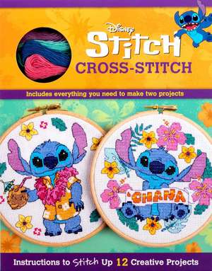 Disney Stitch Cross-Stitch de Editors of Thunder Bay Press