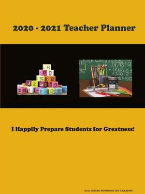 2020 - 2021 Teacher Planner de Donavan Thomas