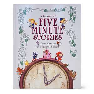 A Treasury of Five Minute Stories de Parragon Books