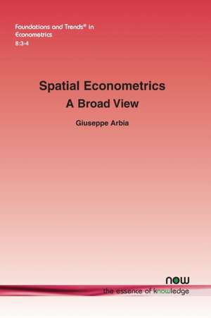 Spatial Econometrics de Giuseppe Arbia