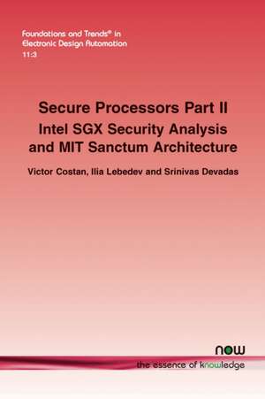 Costan, V: Secure Processors Part II