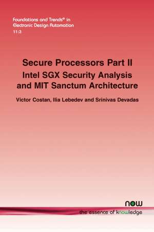 Secure Processors Part II de Victor Costan