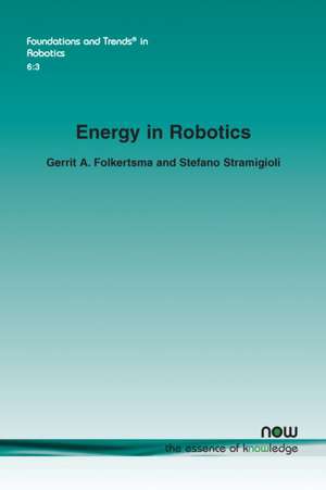 Energy in Robotics de Folkertsma, Gerrit a.