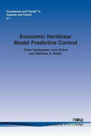 Economic Nonlinear Model Predictive Control de Timm Faulwasser