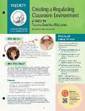 Creating a Regulating Classroom Environment de Jen Alexander