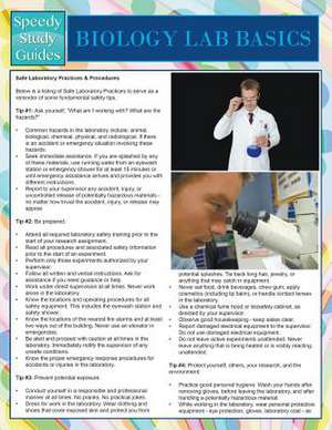 Biology Lab Basics (Speedy Study Guides) de Speedy Publishing LLC