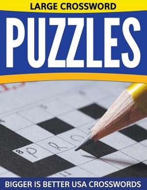 Large Crossword Puzzles de Speedy Publishing LLC