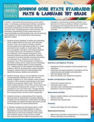 Common Core State Standards de Speedy Publishing LLC