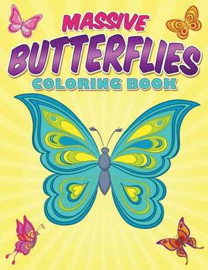 Massive Butterflies Coloring Book de Bowe Packer