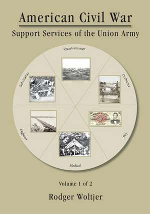 American Civil War: Support Services of the Union Army Volume 1 de Rodger Woltjer