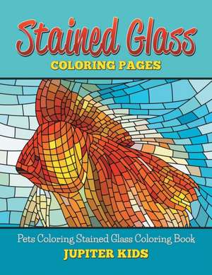 Stained Glass Coloring Book de Jupiter Kids