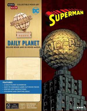 IncrediBuilds: DC Comics: Superman: Daily Planet Deluxe Book and Model Set de Manning