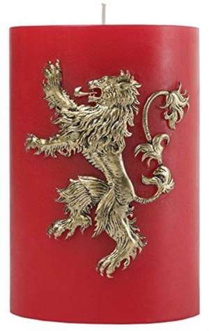 Game of Thrones House Lannister Sculpted Insignia Candle de Insight Editions