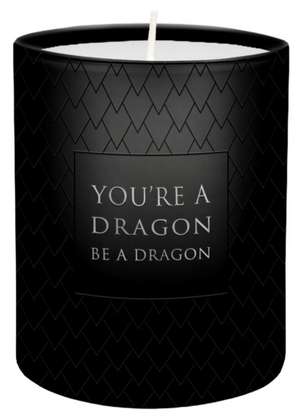 Game of Thrones: Be A Dragon Glass Votive Candle de Insight Editions