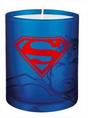 Insight Editions: DC Comics: Superman Glass Votive Candle de Insight Editions