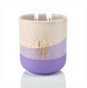 Insight Editions: Mindfulness Scented Candle (Sage & Bergamo de Insight Editions