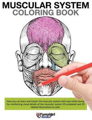 Muscular System Coloring Book de Pamphlet Books