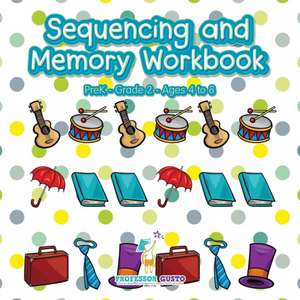 Sequencing and Memory Workbook | PreK-Grade 2 - Ages 4 to 8 de Gusto