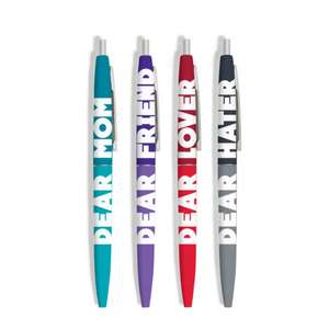 Set de pixuri Knock Knock Dear Pen (Mom, Friend, Lover, Hater)