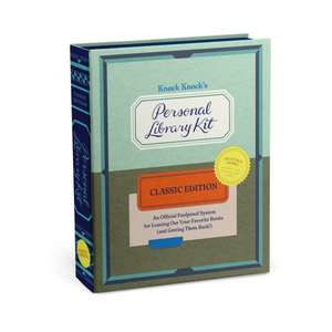 Knock Knock Personal Library Kit Classic Edition PLK Book Box de Knock Knock