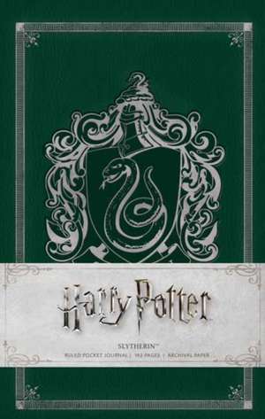 Harry Potter Slytherin Pocket Journal (Harry Potter Journals) de INSIGHT EDITIONS