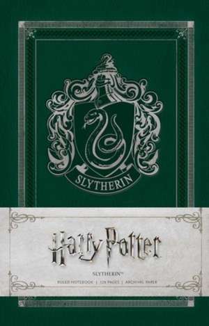 Harry Potter: Slytherin Ruled Notebook de Insight Editions