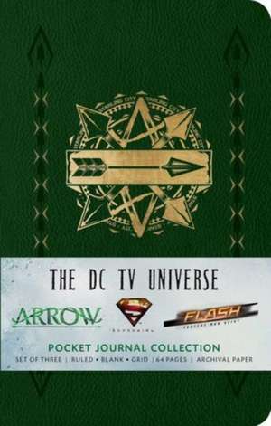 The DC TV Universe: Pocket Notebook Collection (Set of 3) de Insight Editions