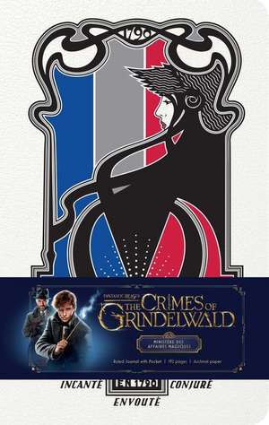 Fantastic Beasts: The Crimes of Grindelwald: Ministère Des Affaires Magiques Hardcover Ruled Journal de Insight Editions