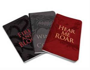 Game of Thrones Pocket Notebook Collection de Insight Editions